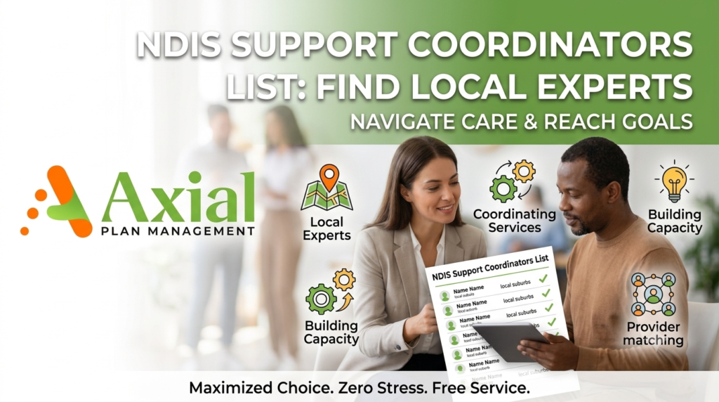 NDIS Support Coordinators List Find Local Experts